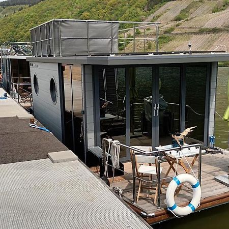 Hotel Hausboot Moselrose in Pölich Polich Exterior foto